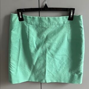 JCrew Size 10 Mint Green Women's Skirt